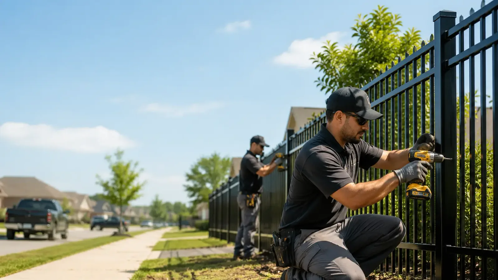 Metal Fence Installation in Barneveld, WI